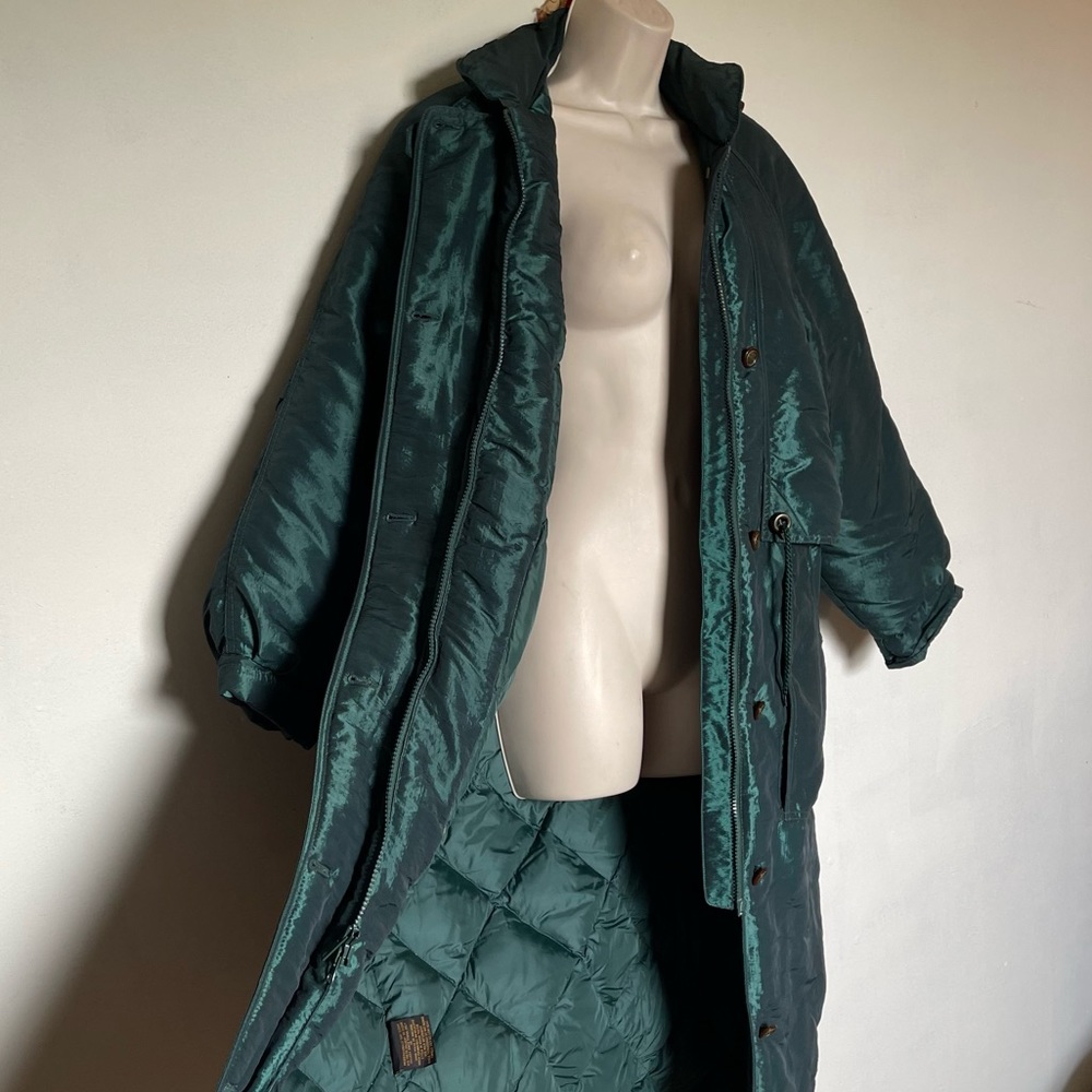 Vintage Eddie Bauer Long Goose Down Puffer Coat
